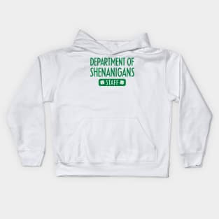 Dept of Shenanigans Kids Hoodie